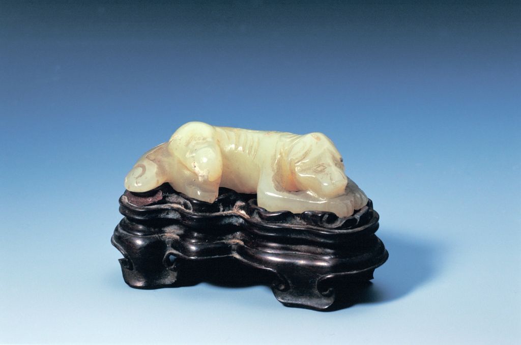 图片[1]-Green jade dog-China Archive